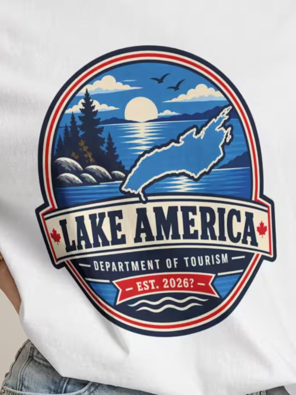 You can already buy Lake America T Shirt